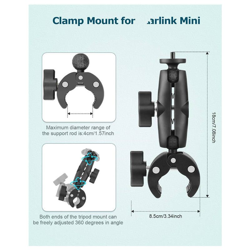 Starlink Adjustable Roof Mount Close-up